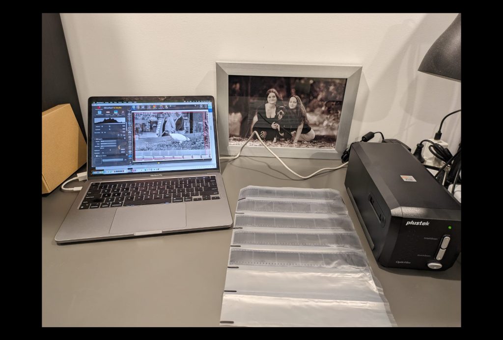 Scanning 35mm film using a Plustek negative scanner and SilverFast 9