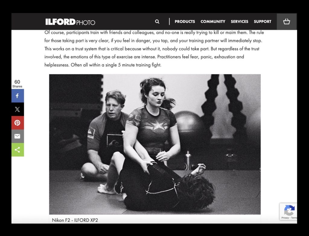 Grapplers on Film Project - Ilfordphoto Magazine